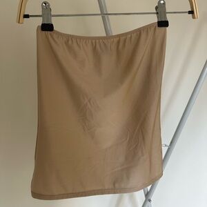 Only hearts tube tope, nude